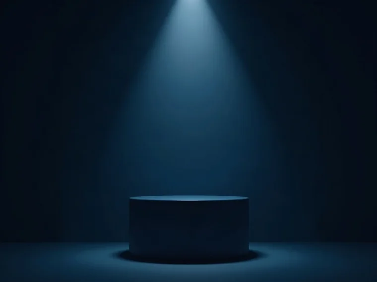 Diagram of an empty display plinth lit by a spotlight, standing for a missing gaming licence